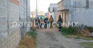 Controlan autoridades fuga de gas en Texmelucan
