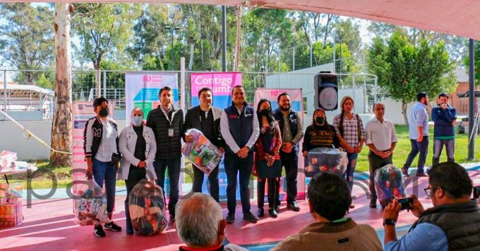 Brinda Ayuntamiento de Puebla una “navidad feliz” a niñas y niños en situación de vulnerabilidad