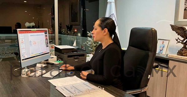 Denuncia Sandra Cuevas ante la FGJ presunto uso de recurso públicos en marcha de AMLO