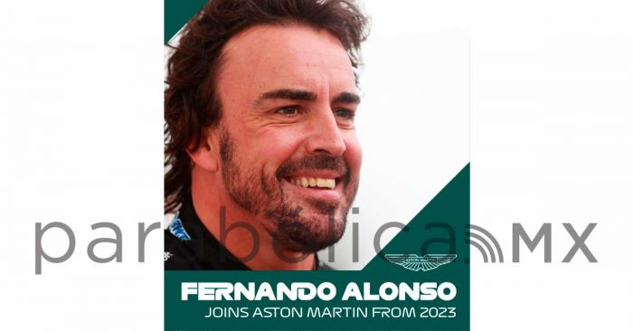 Se unirá Fernando Alonso a Aston Martin a partir de 2023
