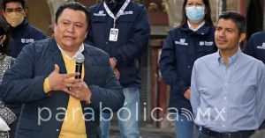 Condena Eduardo Rivera ataque a líder del sindicato del ayuntamiento de Puebla
