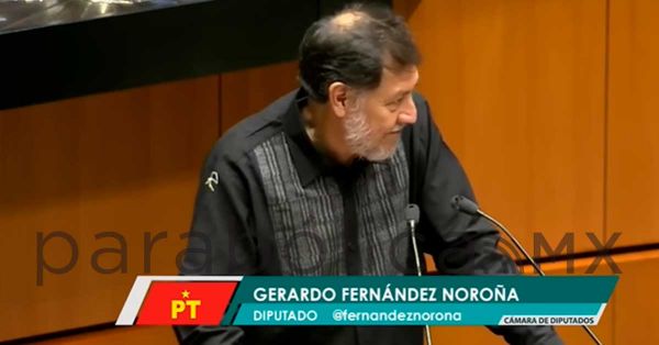 Presenta Fernández Noroña sus propuestas como candidato a la presidencia