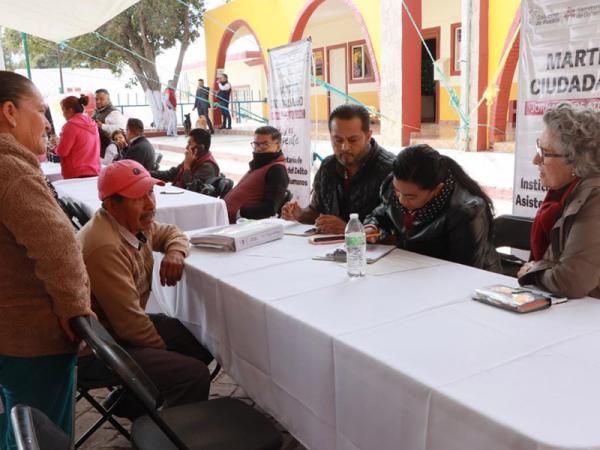 En “Martes Ciudadano”, brinda SEGOB trámites y servicios a habitantes de Tepeyahualco