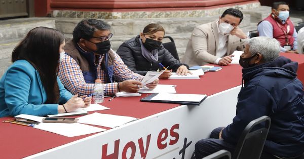 Continúa la atención directa de los habitantes de Puebla en “Martes Ciudadanos”