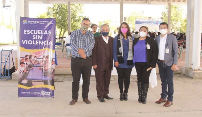 Buscan escuelas sin violencia en San Andrés Cholula