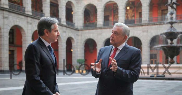 Abordará AMLO con Antony Blinken en su visita a México consultas al T-MEC