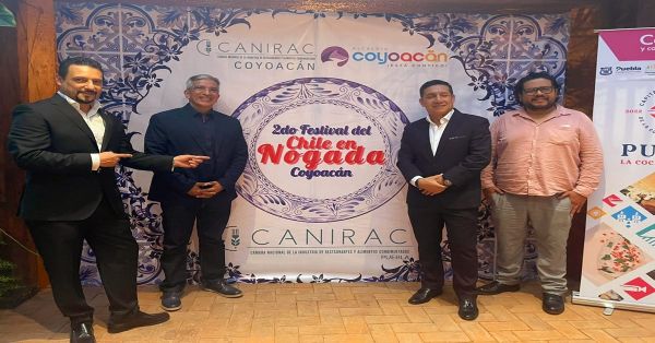 Inauguran el Segundo Festival del Chile en Nogada en la Ciudad de M&eacute;xico