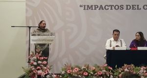 Encabeza María Luisa Albores foro sobre cambio climático en Puebla