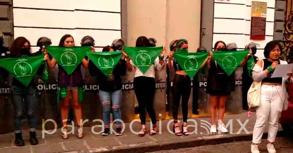 Se adelanta la movilización por la despenalización del aborto en Puebla