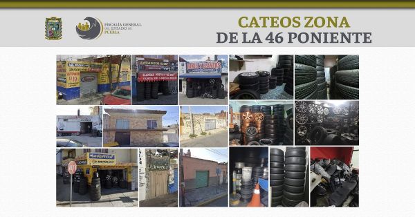 Realizan cateo en la 46 Poniente y aseguran autopartes de presunta procedencia il&iacute;cita
