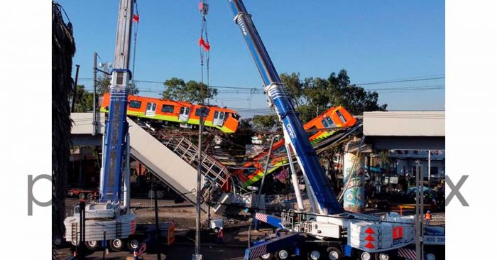 Vinculan a proceso a dos exfuncionarios por colapso de la línea 12 del Metro