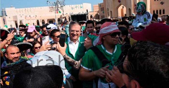 Descarta Marcelo Ebrard detenciones a mexicanos durante el Mundial de Qatar 2022