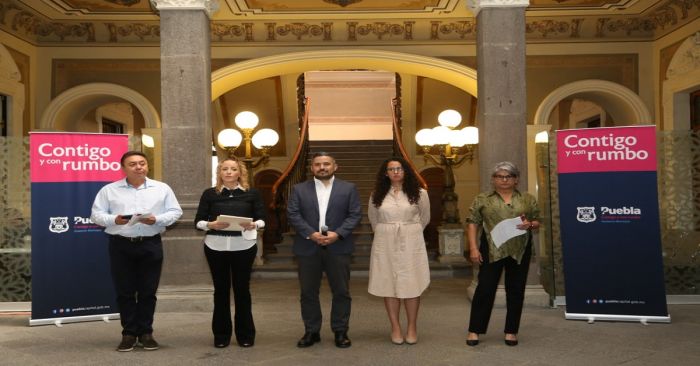 Adaptan en la capital poblana espacios para publicidad, recolección de basura y residuos sólidos