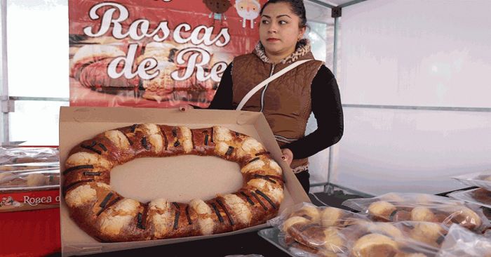 Realizarán la Feria de la Rosca de Reyes en el parque del Carmen