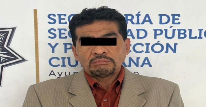 Detienen en San Andr&eacute;s Cholula a presunto responsable de robo
