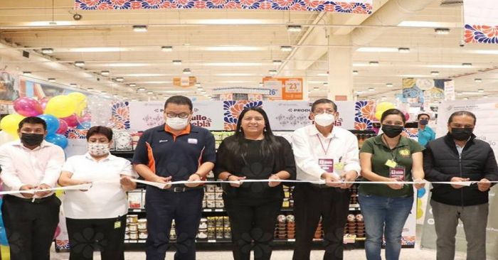 Implementan espacio para productos de “Orgullo Puebla” en tiendas Chedraui