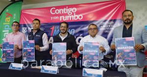 Presentan el primer Medio Maratón en Puebla capital