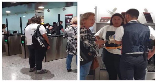 Andaba Jesús Ernesto, hijo de AMLO, en el aeropuerto de Londres