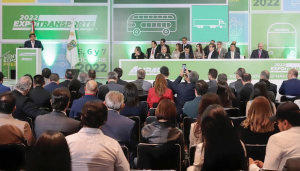 Puebla, posición estratégica en el país recibe la Expo Transporte: Barbosa