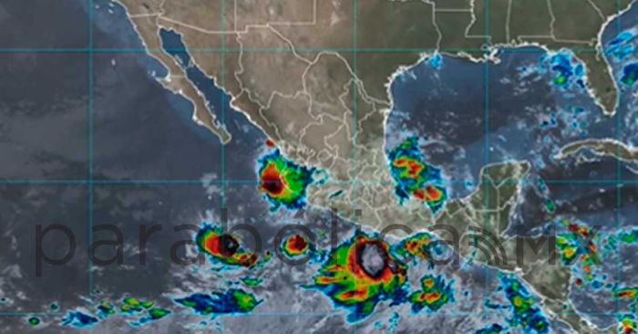 Se forma tormenta tropical “Lester” frente a las costas de Oaxaca