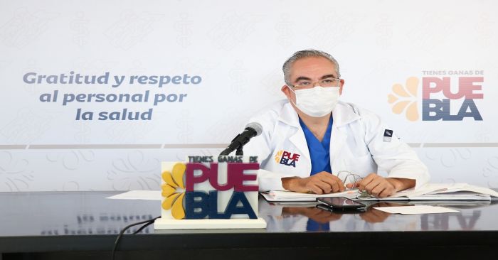Incrementan en 29% contagios de COVID-19 en Puebla: Salud