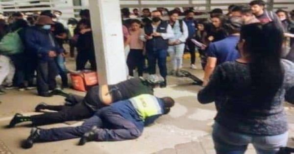 Proh&iacute;ben el paso a toda persona ajena a la BUAP para evitar incidentes como el del jueves