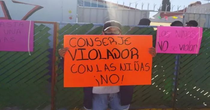 Acusan Padres de familia a conserje de kínder por abuso sexual