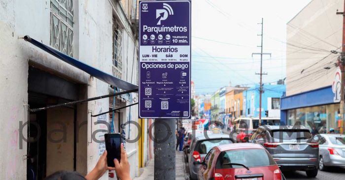 Recaudan parqu&iacute;metros 840 mil pesos en dos meses operando en Puebla