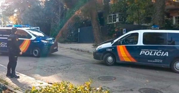 Deja carta explosiva un herido en embajada de Ucrania en Madrid