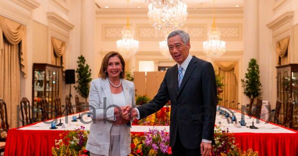 Inicia Nancy Pelosi gira por Asia pese a las advertencias de China