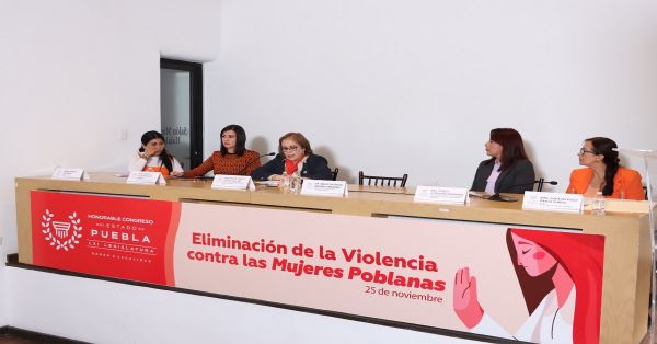 Congreso del Estado conmemora el Día Internacional de la Eliminación de la Violencia contra las Mujeres