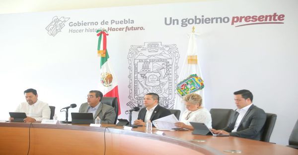 Combate a delincuencia y aplicación de ley es permanente en Puebla: Sergio Salomón