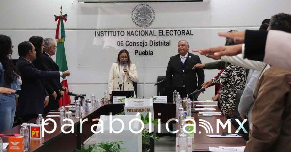 Quedan instalados los 16 Consejos Distritales del INE en Puebla