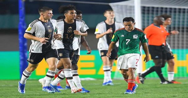 Cae México ante Alemania en su debut dentro del Mundial Sub 17