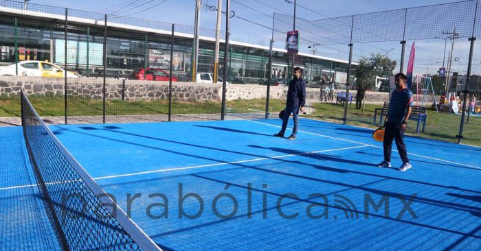 Cuenta la capital con tres canchas públicas de pádel