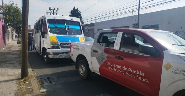 Exhorta Gobierno de Puebla a concesionarios cumplir la ley y garantizar seguridad en el transporte