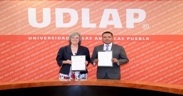 Firman convenios de colaboración la UDLAP y el ayuntamiento de San Andrés Cholula