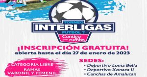 Realizarán en la capital poblana el Primer Torneo Interligas, Futbol 7