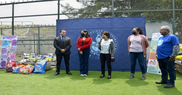 Entregan de manera simbólica lo recaudado en el Croquetón 2023 de la BUAP