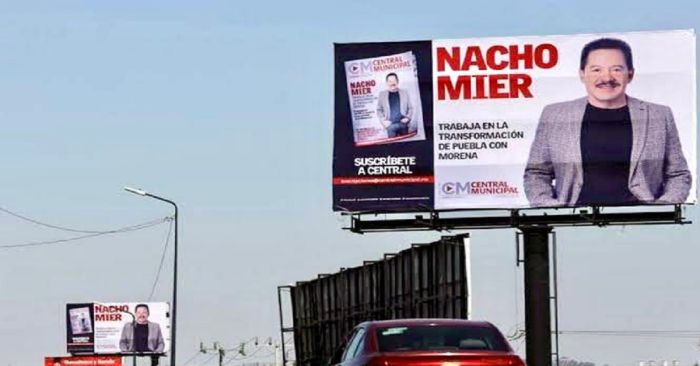 Pese a la derrota, panistas reprochan a Mier derroche en espectaculares