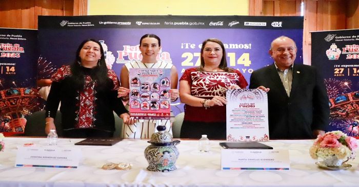 Promueven Feria de Puebla 2023 en Tlaxcala