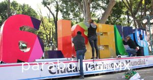Quitan fichas de feminicidio de letras turísticas de Puebla