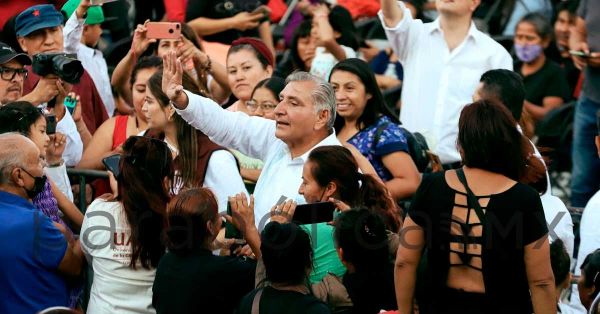 “Ya se va el anquilosado dinosaurio saqueador”, Adán Augusto sobre el PRI en el EdoMex