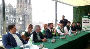Presenta la “Plataforma Verde” de apoyo a Marcelo Ebrard en Puebla