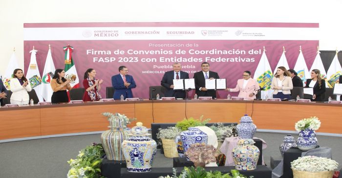 Fortalecen trabajo federación y gobiernos estatales para garantizar seguridad