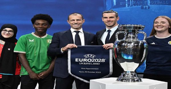 Anuncian Eurocopa 2028 para Reino Unido e Irlanda, la de 2032 para Italia y Turquía