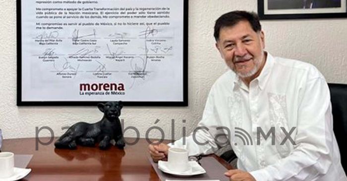 Solicita Fernández Noroña licencia para participar en proceso de Morena rumbo a 2024