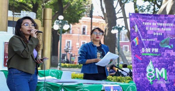 Convocan colectivos a la Marcha 8M, piden a pol&iacute;ticos no colgarse del movimiento