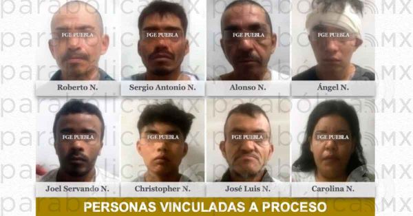 Vinculan a proceso a 8 por violencia en Xoxtla