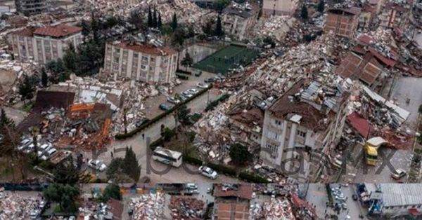 Suman más de 2 mil muertos por sismo de 7.8 en Turquía y Siria